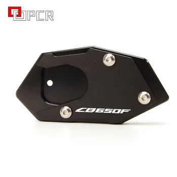 Med LOGO CB 650R/CB 650F Motorcykel Side står udvidelse plade støtteben lupe For Honda cb650r cb650f