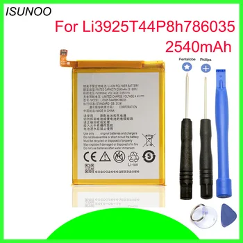 ISUNOO 2540mAh Li3925T44P8h786035 Batteri Til ZTE Blade BA910 A910 Xiaoxian 4 BV0701 Batteri Med Reparation Værktøjer