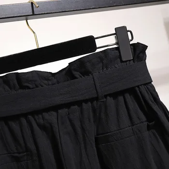 Plus Størrelse 8XL 9XL 10XL 65-150KG sort jakkesæt bukser kvinde, høj talje bukser kontor damer bukser Elegante Bukser for Kvinder