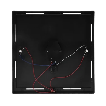 Klar Akryl Display Box Støvtæt Beskytte Model Vise Tilfælde Farverige LED-Lys Ny