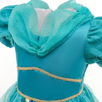 Aladdin Prinsesse Kjoler For Piger Jasmin Kostumer Børn Cosplay Fancy Kjole Op Performance Tøj Luksus Part Kjole Til Aften