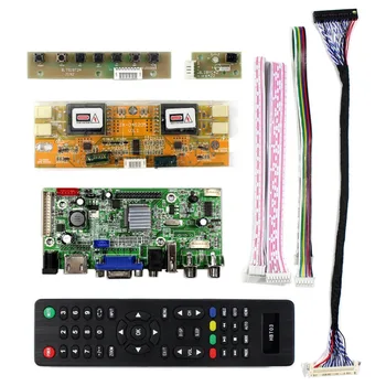 HD MI+VGA+2AV+USB+Lyd LCD-controller board for 21.5