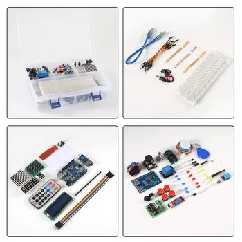 RFID-Starter Kit stepmotor Nybegynder at Lære Suite med Retail Box Elektronik Komponent Sjov Kit til Arduino UNO R3