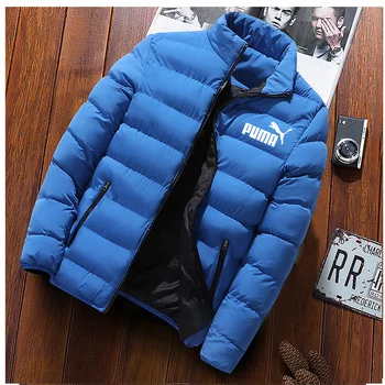 Casual mænds jakke frakke vinter tynd sektion varm hætte lynlås jakke med lange ærmer sports tendens bomuld polstret tøj mænds koldt