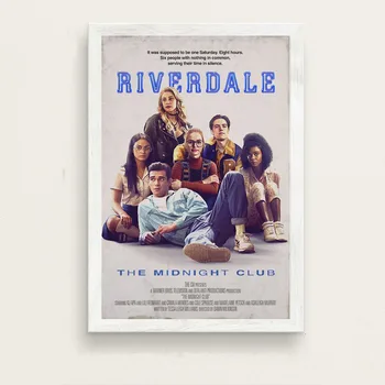 2019 Hot Riverdale Sæson 3 Tv-Serie Viser, Plakat Print Kunst Silke Lys Lærred Vintage Vægmaleri Billede For Værelset Home Decor