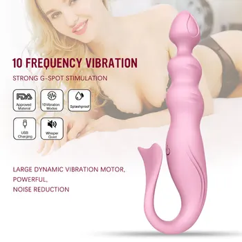 10 Hastigheder Frekvens Vibratorer Anal Plug Magic Onani Wand Massager Sex Legetøj Til Kvinde Klitoris Stimulere Kvindelige Sex legetøj