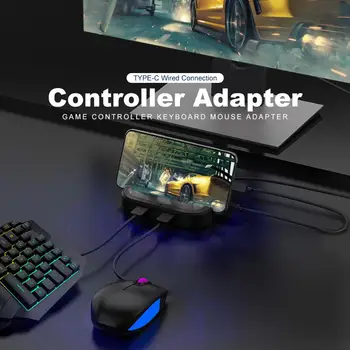 USB-Adapter Mobile Gamepad Controller Gaming Mus og Tastatur Converter 165Hz 4K 60Fps Display For PUBG Spil Android-Telefon