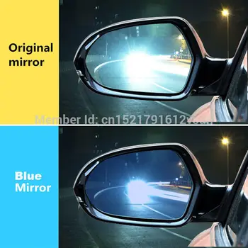 2stk For Toyota CHR 2020 bakspejlet Blå Briller Vidvinkel Led-blinklys, Lys, Strøm, Varme Linse