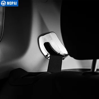 MOPAI ABS Bil Interiør, Sæder, sikkerhedsseler, der er Kits Knappen Dekoration Trim Klistermærker til Jeep Compass 2017 Op Bil Styling Tilbehør