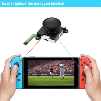 13 i 1 Udskiftning af Joystick-Analoge Thumb Stick Reparere Dele til Nintendo Skifte Glæde Con Controller