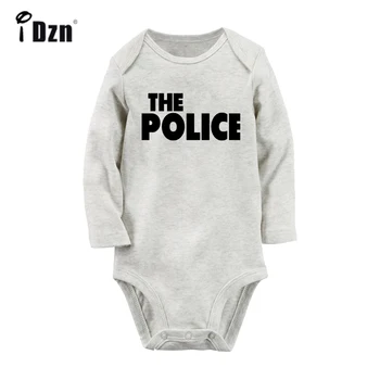 Anime Death Note Symbol Politiet Rock Band Design Nyfødte Baby Body Lille Barn Onesies Buksedragt Med Lange Ærmer Bomuld Tøj