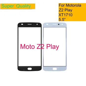 10stk/masse Til Motorola Moto Z2 Spille XT1710 Touch Skærm, Front, Ydre Glas Linse Til Moto Z2 Spille LCD-Front Udskiftning