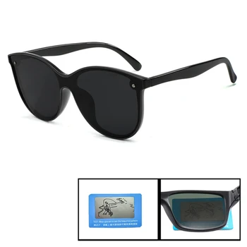 Unisex Solbriller Cat Eye Ovale Briller Mænd Retro Kørsel Briller Cateye Solbriller Kvinder Polariseret UV400 Beskyttelsesbriller Gafas de sol