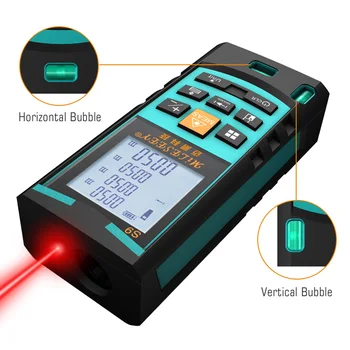 Mileseey Laser Afstandsmåler Digital Laser Distance Meter laser range finder (laserområdefinder) tape-afstandsmåler værktøj