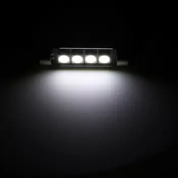 21pcs Til BMW E46 LED Hvid Dome Guirlande Bil Lys CANBUS-Fejl Gratis C5W LED-Lampe Auto Pære Interiør Lys 12V