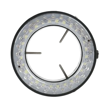 Justerbar 56 LED-Ringen Lys-Lampe Lampe For Industrien Stereo ZOOM-Video USB HDMI-Mikroskop, Lup