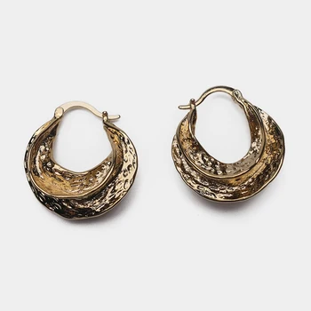 Amorita boutique-Vintage gøre gamle uregelmæssige drop øreringe