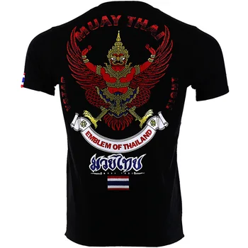 VSZAP Muay Thai Mønster Sport Uddannelse Åndbar Beklædning MMA-Shirt Boksning