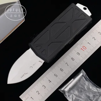JUFULE eks ocet Aluminium håndtag Mark 204p Blade Overlevelse EDC camping jagt udendørs køkken Værktøj Key card Utility kniv
