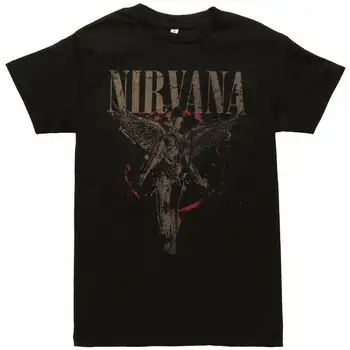 Nye Nirvana I Livmoderen T-Shirt Sjove Bomuld Tee Vintage Gave For Mænd