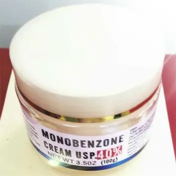 Monobenzone 40% / 20% Kridtning Decolorizing creme rydder pletter Reparation Fjerne Pletter, Lysere melanin 100g