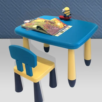 Moderne Børn er Møbler, der er spisebord Enkel Børnehave Børn Bord at Spille Home Games Tabel Plast Stole