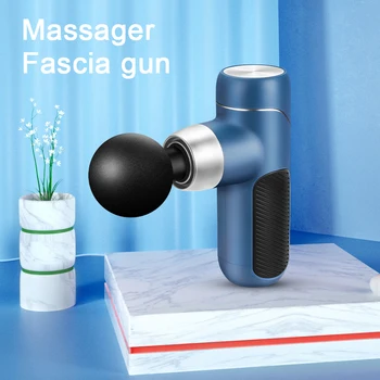 Massageapparat Fascia Pistol Terapi Massage Kanon Mini-Bærbare Elektriske Muskel Krop Kan Slappe Af Maskinen Lindre Smerter, 4 Speed