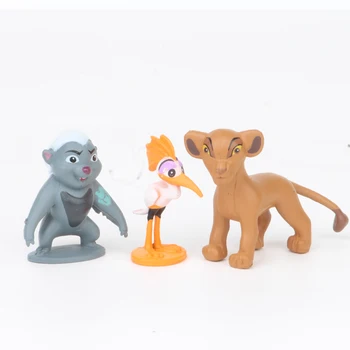 12pcs Disney Løvernes Konge Simba Nala Timon 5CM PVC-Action Figurer, Anime figur Model Kids legetøj Til børn Fødselsdag Gaver DS40