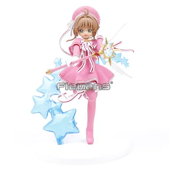 Kort Captor Sakura Klare Kort Kinomoto Sakura PVC Figur Collectible Model Toy