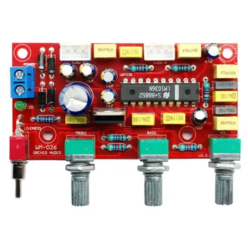 LM1036 OP-AMP HIFI-Forstærker Forstærker Volumen Tone, EQ Kontrol yrelsen DIY KIT og det færdige produkt