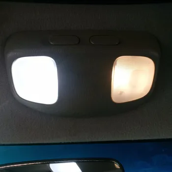 13pcs Lyse Auto Indvendige LED-Pærer Hvide Canbus-Kit Til Volkswagen VW Jetta 6 MK6 VI Kort Dome Vanity Mirror Lampe