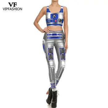 VIP FASHION 2019 Bedst Sælgende Kvinder Leggings 3D-Rum, der er Trykt Krig Passer til Bukser Udendørs Fitness Sport Leggings Til Damer