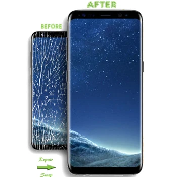 Udskiftning af Front Glas Skærm Reparation Kit til Samsung Galaxy S8 SM-G950F G950