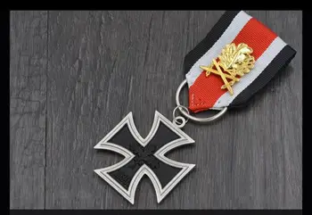 Ridder på Tværs af Tyskland 1939 Iron Cross med oak leaf 2nd Klasse Den Fransk-Preussiske Krig 1813 Iron Cross EK2 Preussen Militær Medalje