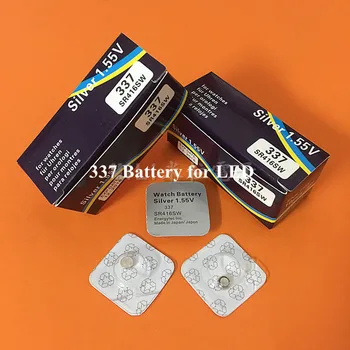Høj kvalitet 500pcs/masse sølvoxid batterier SR416SW 337 Knappen Coin Cell for ørestykket 623 D337 V337 SP337 batteri