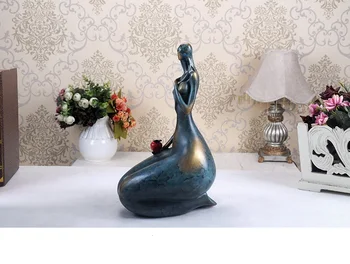 Abstrakt figur big butt kvinde menneskelige art dekoration resin model statue kunsthåndværk skulptur stue boligindretning a2024