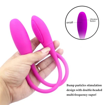 Dobbelt Vibrator G Spot Vibrator Kvindelige Onani, Dildo Til Par Masturbator Erotisk Sex Legetøj Sex Produkt