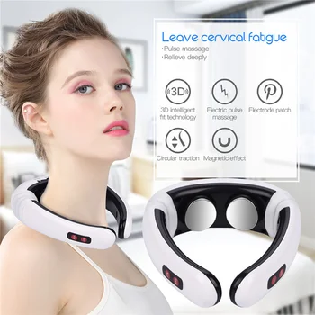 3D-Intelligent El-Magnetisk Puls Nakke Massage Skulder Massageapparat Livmoderhalskræft Afslapning, smertelindring Af Sundhedspleje Massageapparat