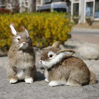 Store Påske Bunny Plys Legetøj Til Børn Er Perfekt Kvalitet Boligindretning Housewarming Gave Blød Hare Dukke