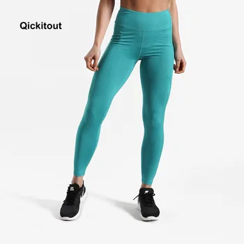 2018 Hot Mode til Kvinder Leggings Mesh Patchwork Kvindelige Elastiske Bukser Kvinder Fitness Capri Leggings Solid Farve