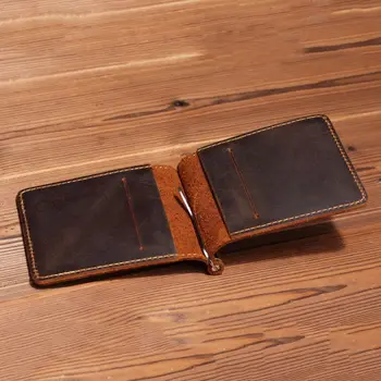 Bærbare Ultra-Tynd Enkle Læder Kortholder Bifold Mini Wallet Luksus Kvinder Tasker Designer