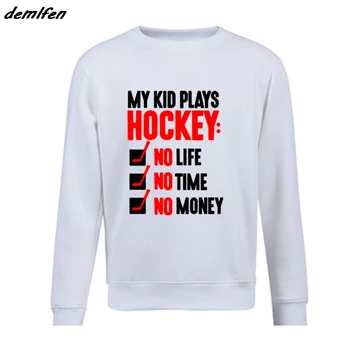 Mit Barn Spiller Hockeyer Hoodie Mænd pullover O-Neck Sweatshirt mode Afslappet frakke Toppe Harajuku Streetwear