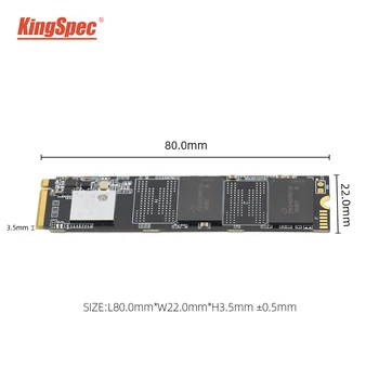 KingSpec M. 2 ssd 256GB M2 2280 NVMe pcie M2 2242 512GB SSD 1TB nvme Solid State Drive) internal hdd (Intern harddisk til Bærbar stationær Gaming PC