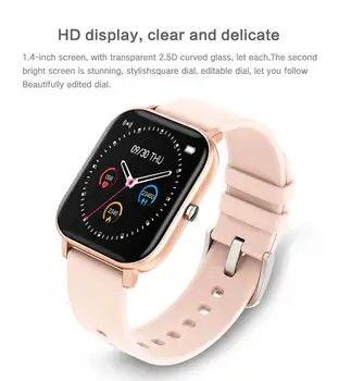 Smart Ur til Mænd-kvinder-Armbånd Sport Ur med puls, blodtryk Overvåge Android Smartwatch fashion Bluetooth-ure