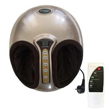 Elektriske massageapparat til fodpleje, infrarød kontrol, tilstand: massage, behandling, kabelkanaler med fjernbetjening og adapter.