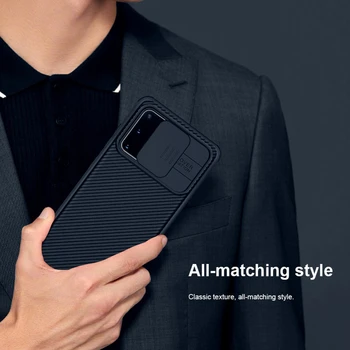 Samsung Galaxy Note 20 5G Tilfælde Nillkin CamShield Pro Kamera Slide Cover til S20 S21 + Plus Ultra Linse Beskyttelse Beklædning