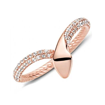 2020 Nye 925 Sterling Sølv Ring Bane Slange Kæde Mønster Ring Crown Ringe Kvinder Engagement Jubilæum Smykker