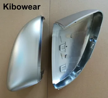 Kibowear til Polo 6R 6C (ABS Chrome) silver Side sidespejl Dække Caps passer til VW Scirocco Passat B7 CC Bille