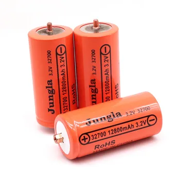 4STK oprindelige 32700 12800mAh 3.2 V lifepo4 Genopladeligt Batteri Professionel Lithium-Jern-Fosfat-Power-Batteri med skrue