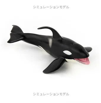 Ocean-Havets Liv Simulation Dyr Model HVAL Killer Whale Action Legetøj Tal Børn Pædagogiske Samling Model Fødselsdag gave